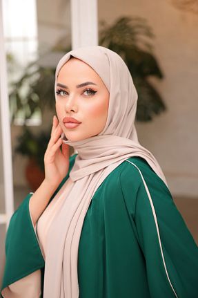 شال بژ زنانه Medine İpeği Nissra - کد 815617292