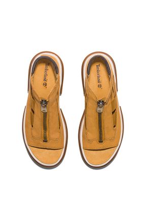 صندل زرد زنانه پاشنه پلتفرم Timberland - کد 815618148