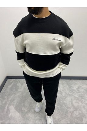 سوئیشرت مشکی زنانه پشت چاپی BREEYZ - کد 815426547