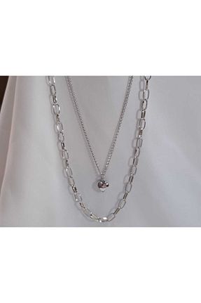 گردنبند جواهر زنانه برنجی DD accessories - کد 815670244