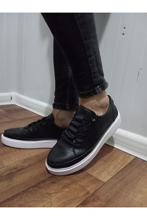 کفش اسنیکر مشکی مردانه EVA Butik - کد 815975828