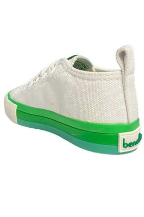 کفش پیاده روی سفید بچه گانه پارچه ای Benetton - کد 815563943