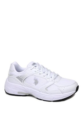 کفش اسنیکر سفید زنانه بند دار U.S. Polo Assn. - کد 815779100