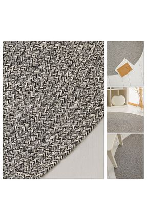 گلیم طوسی پنبه ای Ocean Home Textile - کد 370658663