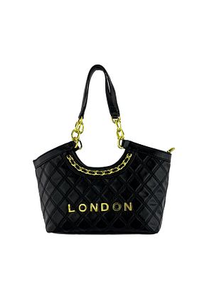 کیف پستچی مشکی زنانه چرم مصنوعی louisiana polo - کد 815852890