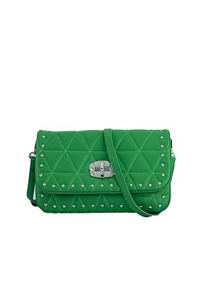 کیف پستچی سبز زنانه چرم مصنوعی louisiana polo - کد 815852329