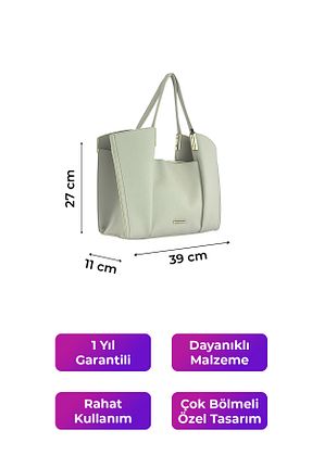 کیف پستچی بژ زنانه چرم مصنوعی louisiana polo - کد 815852842