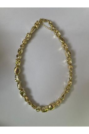 گردنبند جواهر طلائی زنانه کد 815911816