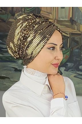 روسری طلائی کد 815931909