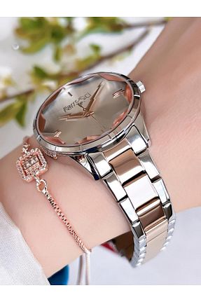 ساعت مچی طوسی زنانه 36-40 میلی متر Ferrucci - کد 781031646