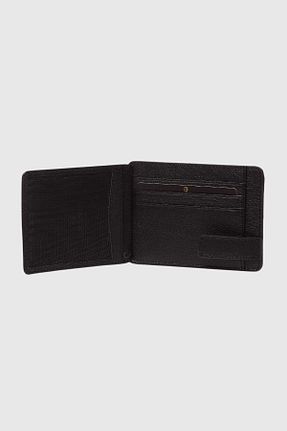کیف پول مشکی زنانه چرم خالص Grande - کد 69658258