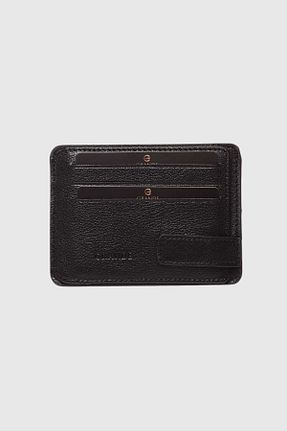 کیف پول مشکی زنانه چرم خالص Grande - کد 69658258