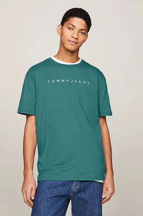 تی شرت سبز مردانه ریلکس تکی کد 815772457