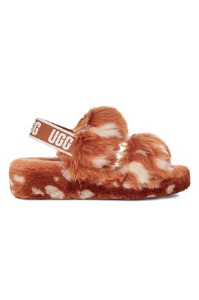 دمپائی بژ زنانه پارچه ای UGG - کد 98429498