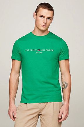 تی شرت سبز مردانه ریلکس تکی کد 815790811