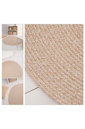 گلیم بژ Jüt Ocean Home Textile - کد 378131950
