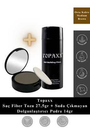 رنگ مو قهوه ای Topaxx - کد 816236758