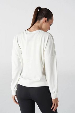 سوئیشرت سفید زنانه ساده hummel - کد 814727774