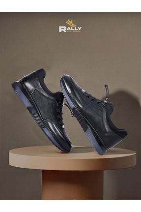 کفش کژوال مشکی مردانه پلی اورتان پاشنه کوتاه ( 4 - 1 cm ) پاشنه ساده کد 808742891