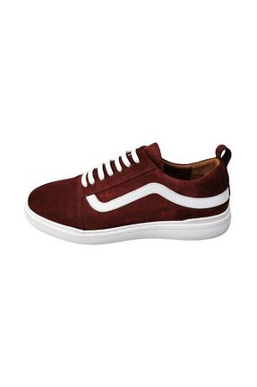 کفش کژوال زرشکی مردانه جیر Big Feet - کد 815868306