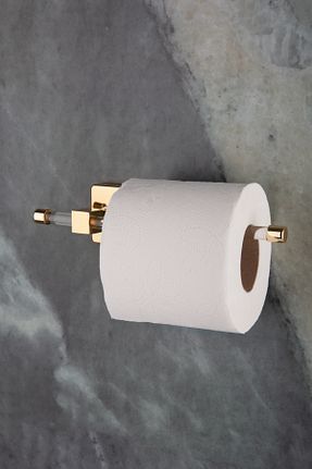 پایه دستمال توالت طلائی برنجی MultiStore - کد 815916394
