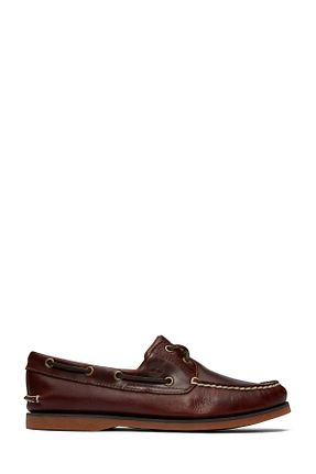 کفش اسنیکر قهوه ای مردانه چرم اصل Timberland - کد 815999731