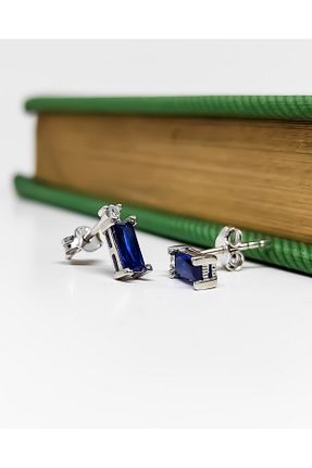 گوشواره نقره سفید زنانه 925 عیار MEKS JEWELS - کد 759742769