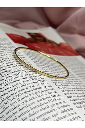 دستبند استیل (فولاد) طلائی زنانه استیل (فولاد) VELİT VOLA - کد 778398046