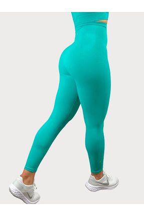 ساق شلواری اسپرت فیروزه ای زنانه 7/8 Boy Sporcum - کد 284783648