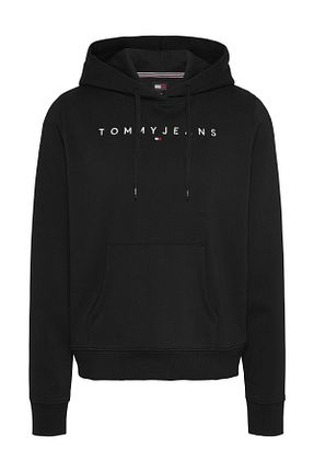 سوئیشرت مشکی زنانه ساده Tommy Hilfiger - کد 798213510