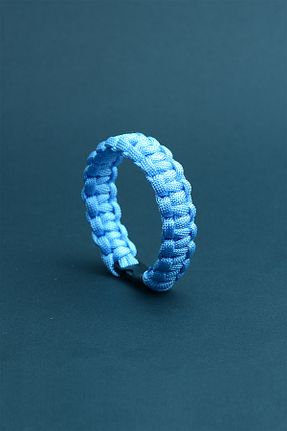 دستبند جواهر آبی زنانه سنگ طبیعی ŞAFAK BİLEKLİK - کد 816293233