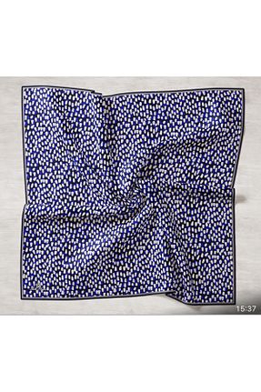 شال سرمه ای زنانه ابریشم Silk Home - کد 816256877