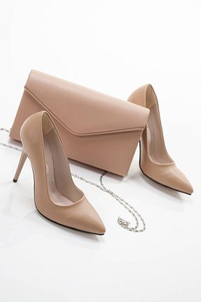 کیف مجلسی بژ زنانه پارچه ای DARUGA - کد 816245881