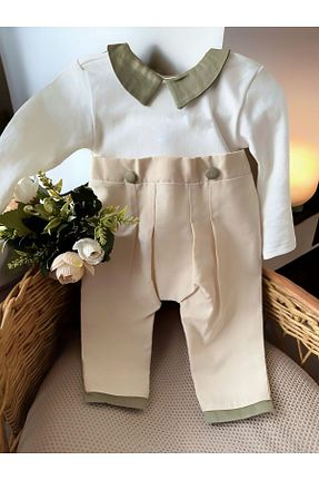 ست نوزادی قهوه ای بچه گانه پنبه ای Mama Miel Baby - کد 816272254