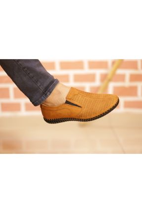 کفش کژوال قهوه ای مردانه نوبوک پاشنه کوتاه ( 4 - 1 cm ) پاشنه ساده کد 816489896