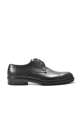 کفش کلاسیک مشکی مردانه چرم خالص Onlo Ayakkabı - کد 816640874