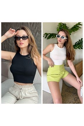 بلوز مشکی زنانه ساده Bianco Lucci - کد 816690244
