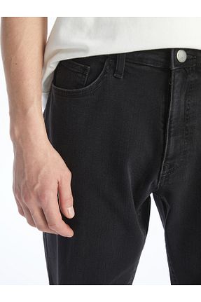شلوار جین طوسی مردانه پاچه لوله تفنگی LC Waikiki - کد 816799741