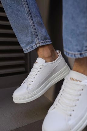 کفش کلاسیک سفید مردانه پاشنه کوتاه ( 4 - 1 cm ) کد 816131444