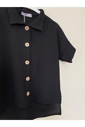 پیراهن مشکی بچه گانه رگولار RAMON - کد 816344869