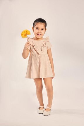 لباس بژ بچه گانه بافت LUESS - کد 816476444