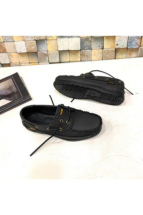 کفش کلاسیک مشکی مردانه چرم خالص maxmoda - کد 816525334