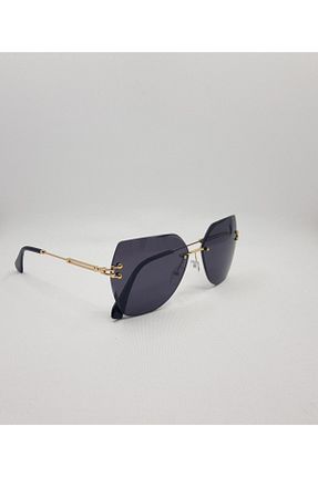 عینک آفتابی طلائی زنانه UV400 ESRADA - کد 109897582