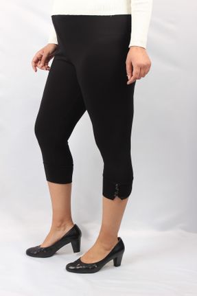 ساق شلواری مشکی زنانه بافتنی کد 111253651