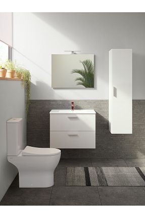 قفسه حمام سفید چوب VitrA - کد 84642337