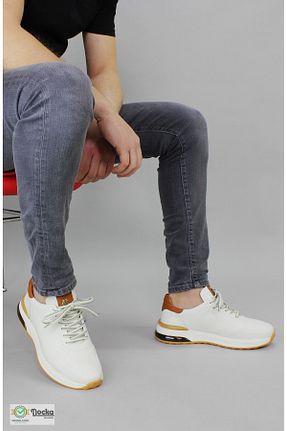کفش کژوال بژ مردانه چرم خالص MARCOMEN - کد 816532488