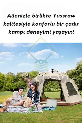 چادر بژ 4 Kişilik ve üstü کد 742295761