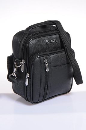 کیف پستچی مشکی مردانه Pierre Cardin - کد 6455685
