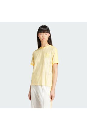 تی شرت زرد زنانه رگولار کد 816728361