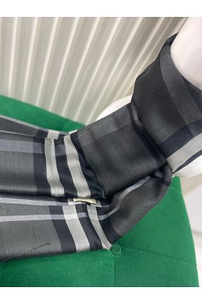 شال مشکی زنانه ابریشم İPEKSCARF - کد 816725860